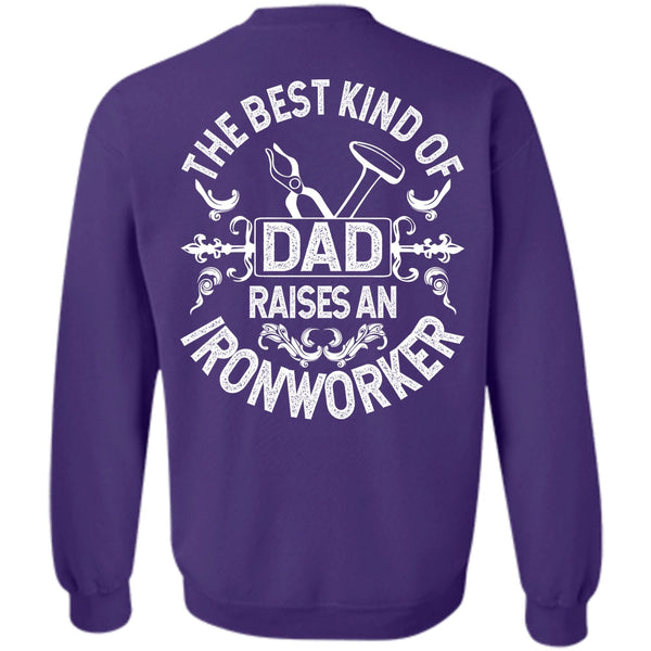 Raises An Ironworker T Shirt, I Love Ironworker Sweatshirt