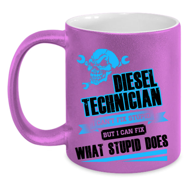 Cool Gift For Technician Coffee Mug, Diesel Technician Accent Mug