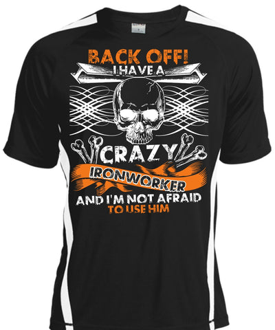 A black t-shirt with the shopify logo