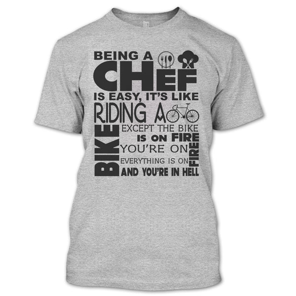 Being A Chef Is Easy T Shirt, I'm A Coolest Chef T Shirt
