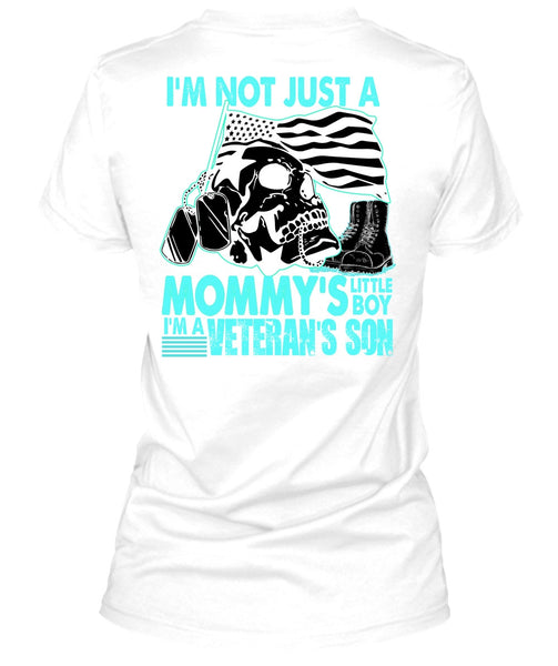 I'm A Veteran's Son T Shirt, I Love Veteran T Shirt