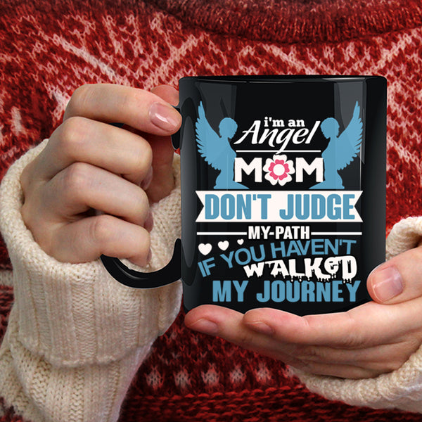 I'm An Angel Mom Coffee Mug, Cute Gift For Mom Coffee Cup