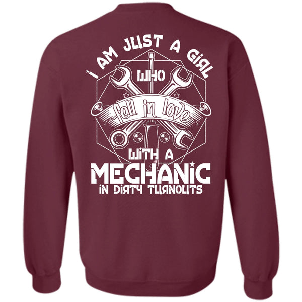 Fell In Love With A Mechanic T Shirt, I Love Mechanic Sweatshirt