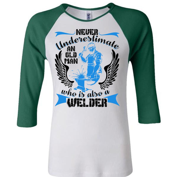 Old Man Who Is Also A Welder T Shirt, I Love Welding T Shirt, Awesome T-Shirts