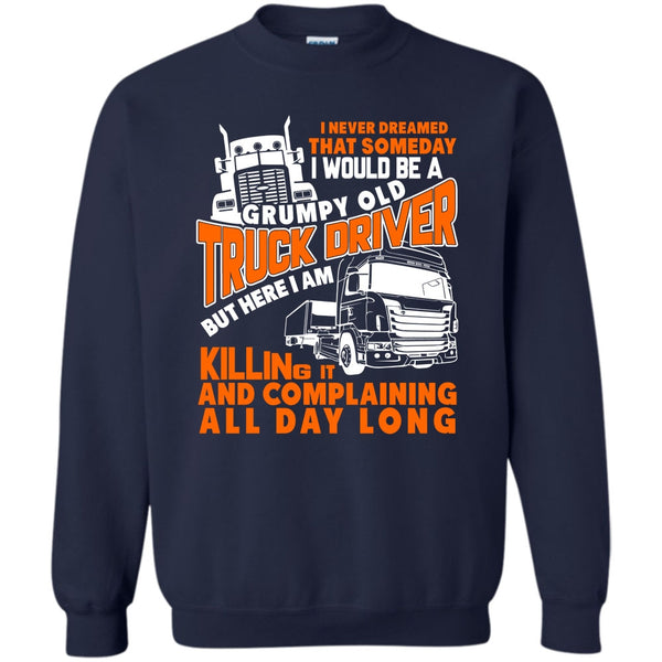 Gift For Dad T Shirt, I'm A Trucker Sweatshirt
