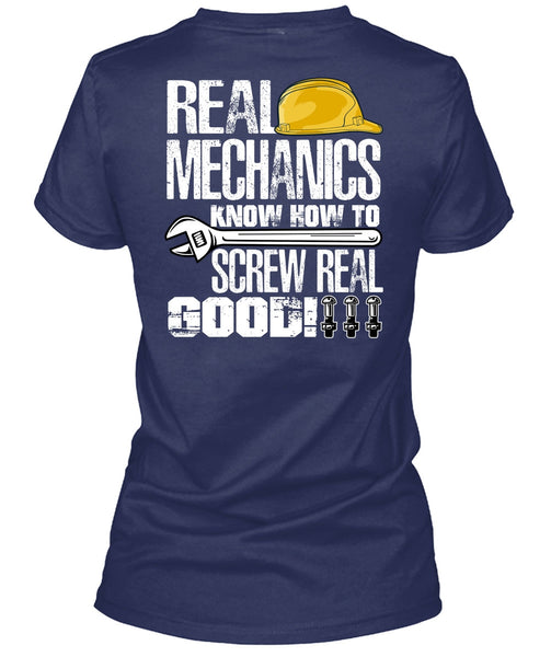 Real Mechanics T Shirt, Being A Mechanic T Shirt
