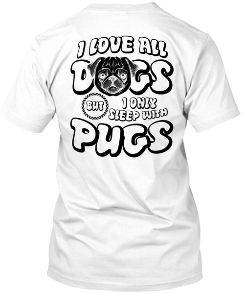 A black t-shirt with the shopify logo