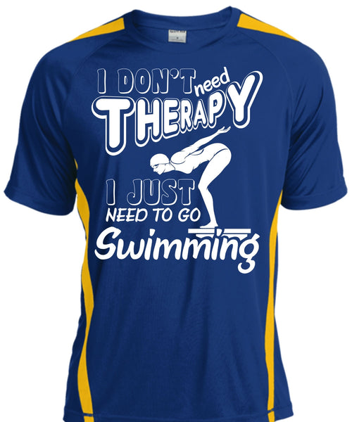 I Don't Need Therapy T Shirt, I Just Need To Go Swimming T Shirt, Cool Shirt