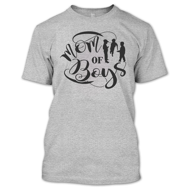 Mom Of Boys T Shirt, Mother And Son T Shirt