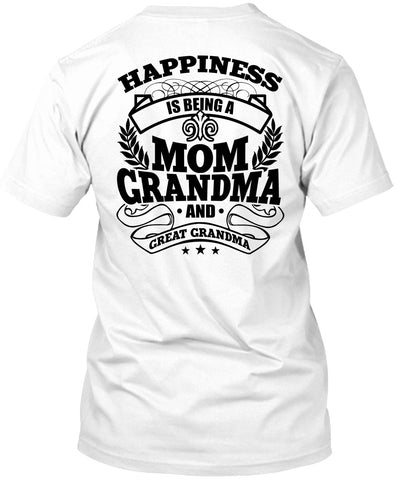 A black t-shirt with the shopify logo