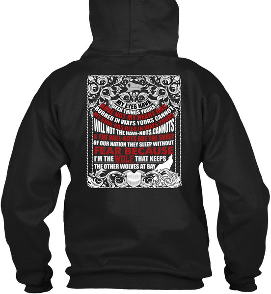 I'm The Wolf T Shirt, Being A Police T Shirt