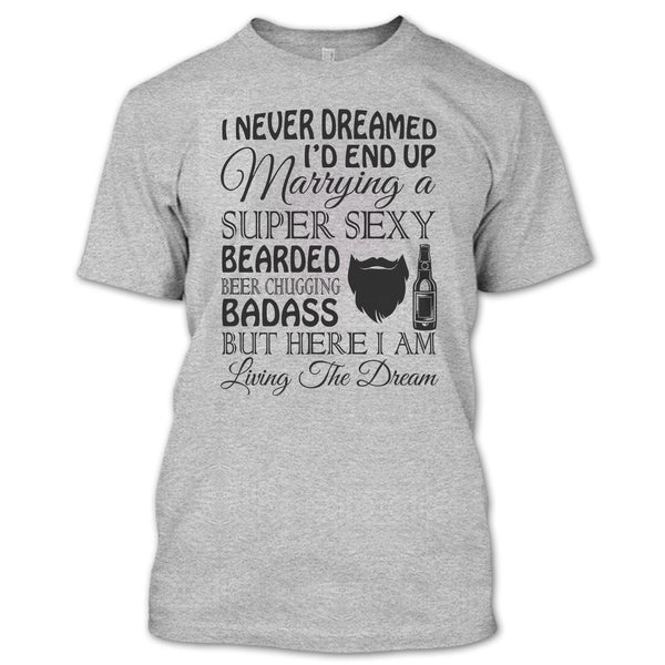 A black t-shirt with the shopify logo