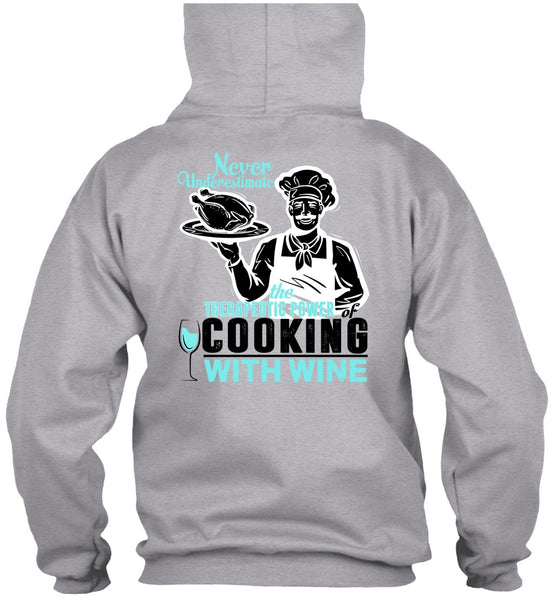 Cooking With Wine T Shirt, I Love Cooking T Shirt