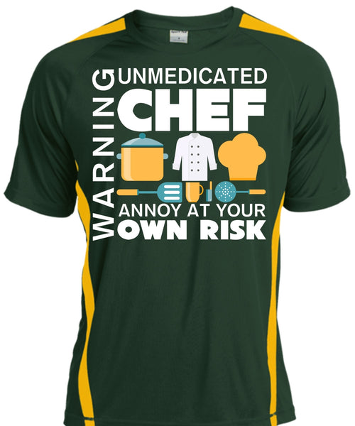 Unmedicated Chef Annoy At Your Own Risk T Shirt, Favorite T Shirt