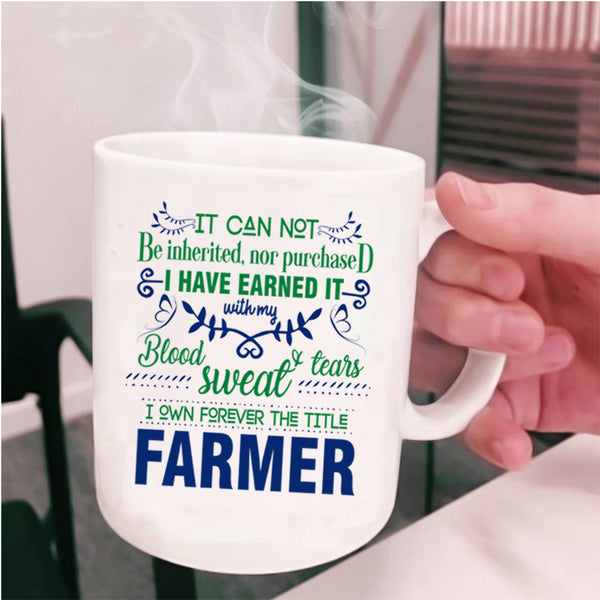 Cute Gift For Farmer Coffee Mug, Farmer Cup