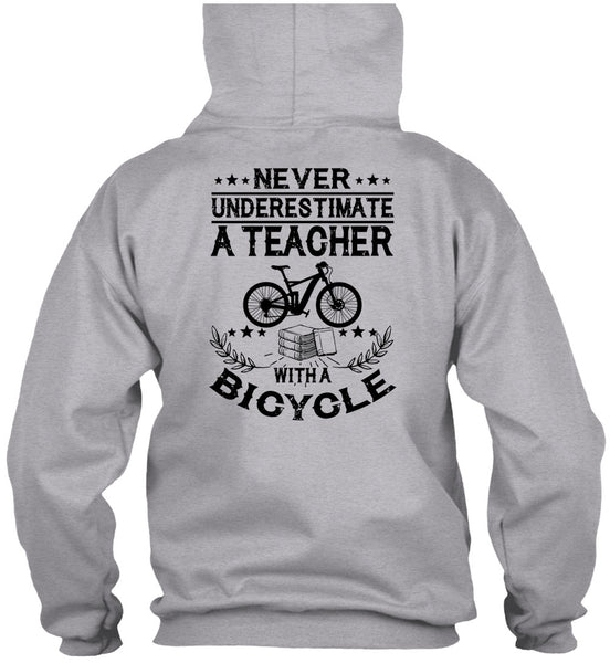 Teacher With A Bicycle T Shirt, I Love Teaching T Shirt