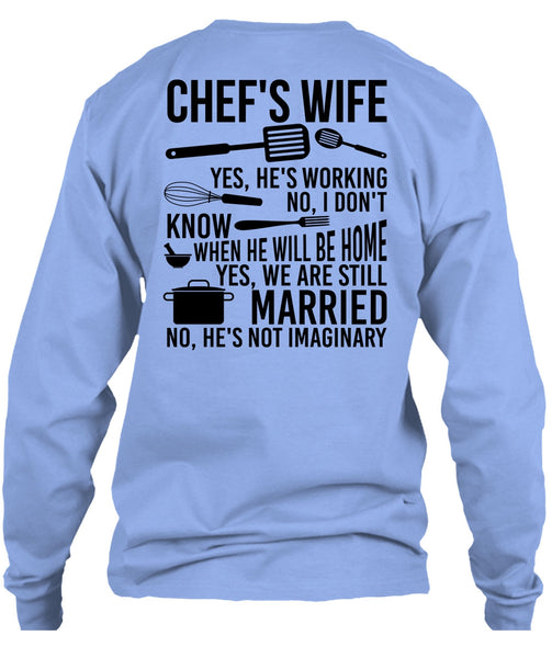 Chef's Wife T Shirt, I Love Wife T Shirt