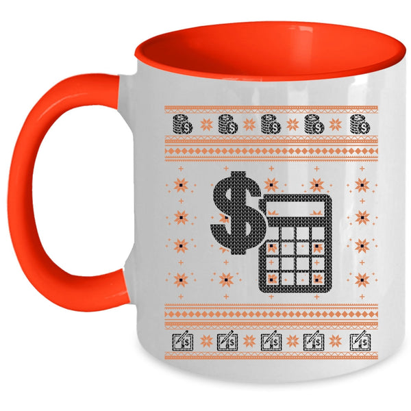 Cool Christmas Gift For Accountant Coffee Mug, Accountant Accent Mug