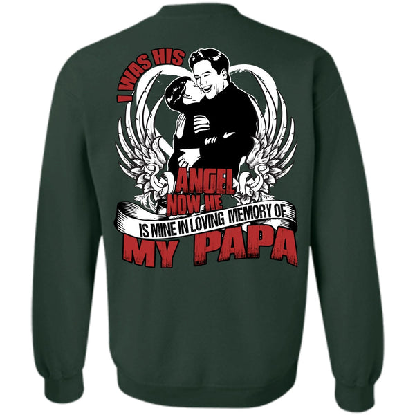 Loving Memory Of My Papa T Shirt, I Love Papa Sweatshirt