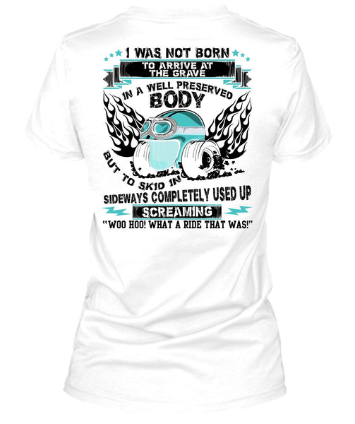 Well Preserved Body T Shirt, I Love Biking T Shirt