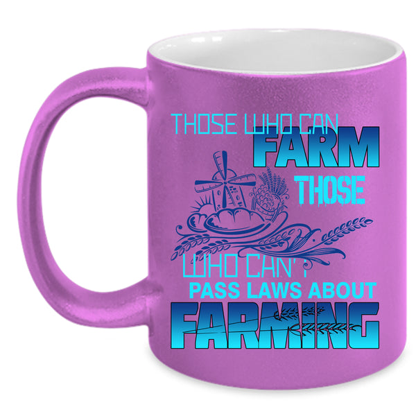 Awesome Gift For Farmer Coffee Mug, Farming Accent Mug