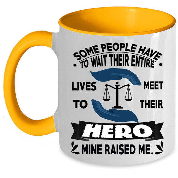 Funny Gift For My Husband Coffee Mug, Cool Gift For Daddy Accent Mug