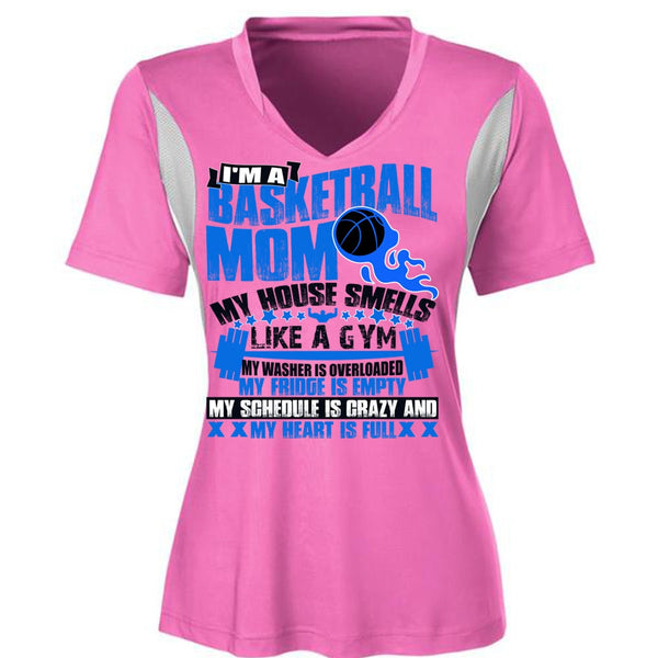 I'm A Basketball Mom T Shirt, I Love Basketball T Shirt