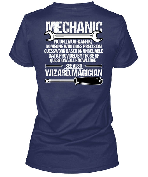 Does Precision Guesswork T Shirt, Being A Mechanic T Shirt