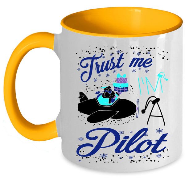Christmas Gift For Pilot Coffee Mug, I'm A Pilot Accent Mug