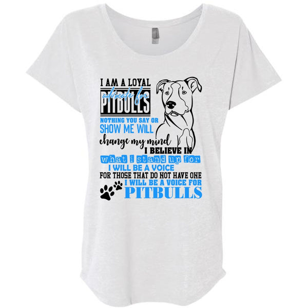 I Will Be A Voice For Pit Bulls T Shirt, I Love Dog T Shirt, Awesome T-Shirts