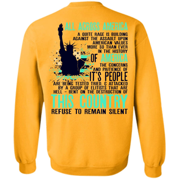 I Love Veteran T Shirt, All Across America Sweatshirt