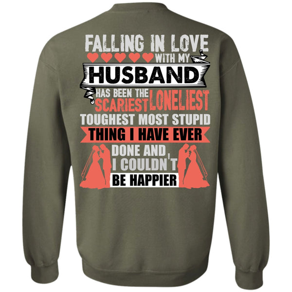I Couldn't Be Happier T Shirt, I Love Husband Sweatshirt