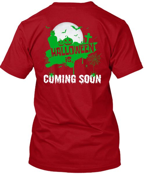 Halloween Is Coming Soon T Shirt, I Love You Pumpkin T Shirt