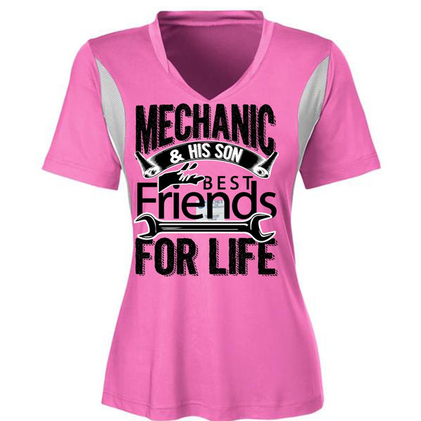 Mechanic And His Son Best Friends For Life T Shirt, I Love Mechanic T Shirt, Awesome T-Shirts