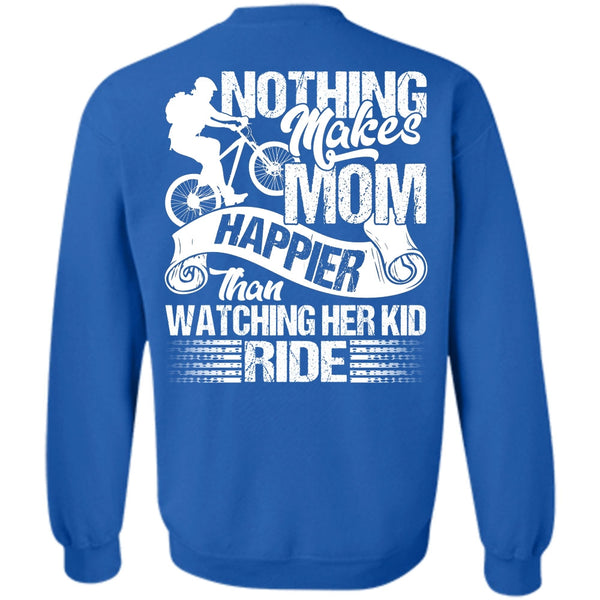 Makes Mom Happier T Shirt, I Love Biking Sweatshirt