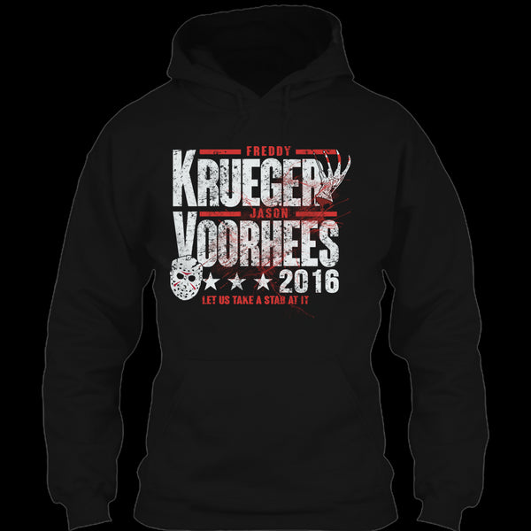 A black t-shirt with the shopify logo