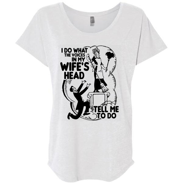I Do What The Voices In My Wife's Head T Shirt, I Love Wife T Shirt, Awesome T-Shirts