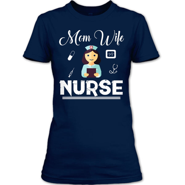 A black t-shirt with the shopify logo