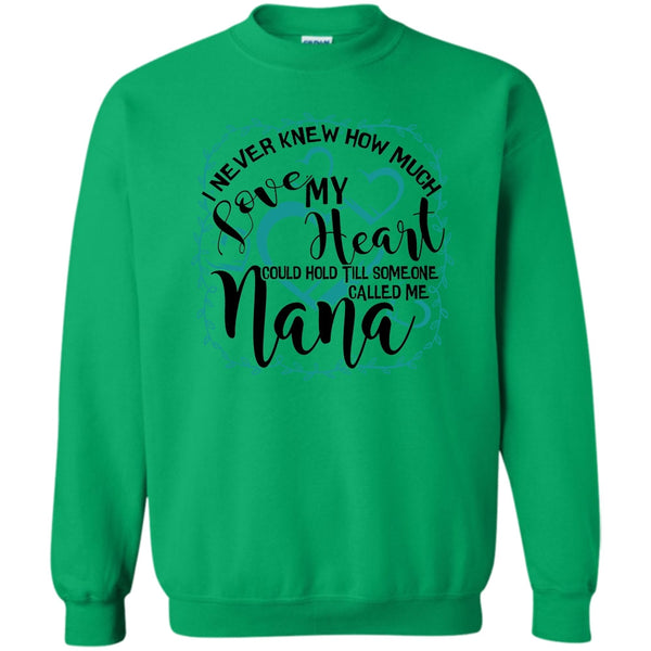 Gift For Nana T Shirt, How Much Love My Heart Sweatshirt