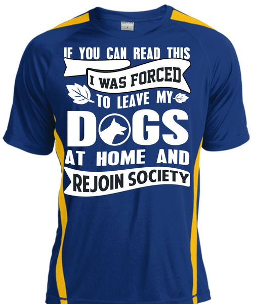 I Was Forced To Leave My Dogs T Shirt, I Love My Dog T Shirt, Cool Shirt