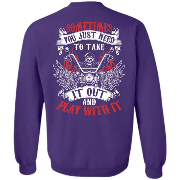 I Love Biker T Shirt, Being A Biking Sweatshirt