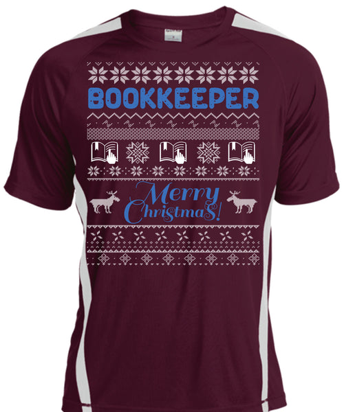 Bookkeeper Merry Christmas T Shirt, Being A Reader T Shirt, Cool Shirt
