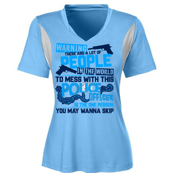 Mess With This Police Officer T Shirt, I Love Police T Shirt, Awesome T-Shirts