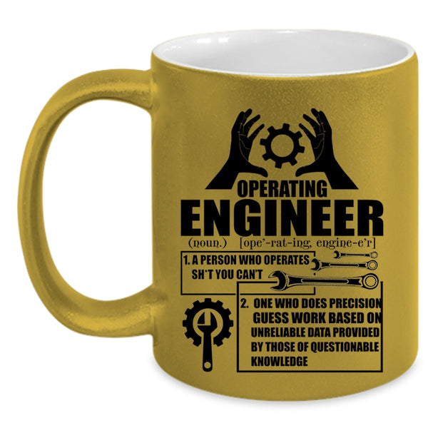 Awesome Operating Engineer Coffee Mug, Operating Engineer Accent Mug