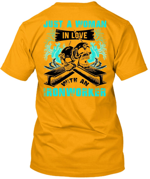 Love With An Ironworker T Shirt, I Love Ironworker T Shirt