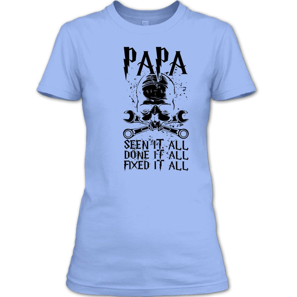 Papa Seen It All T Shirt, Coolest Papa Ever T Shirt