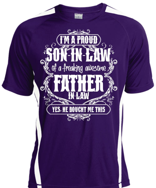 I'm A Proud Son In Law T Shirt, Father In Law T Shirt, Cool Shirt