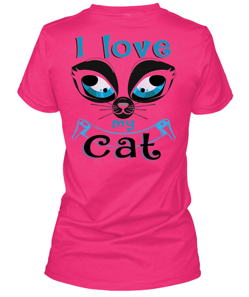 I Love My Cat T Shirt, My Pets T Shirt