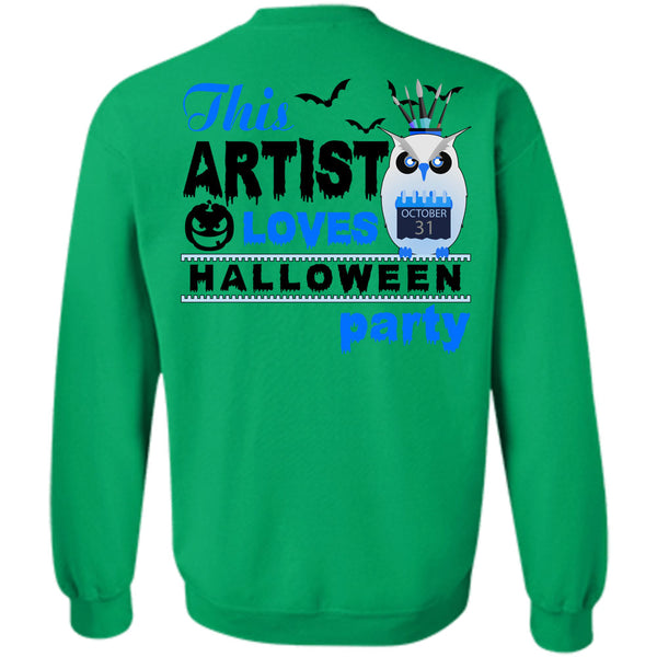 Wait For Halloween T Shirt, This Artist Loves Halloween Party Sweatshirt