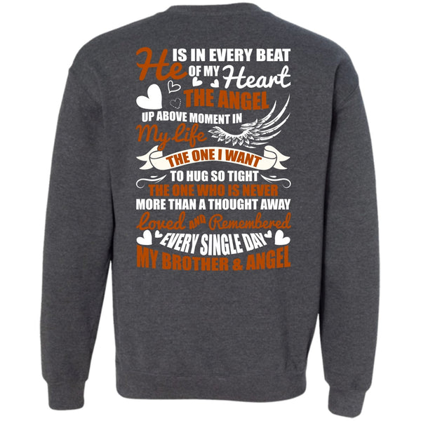 Beat Of My Heart T Shirt, I Love Brother Sweatshirt